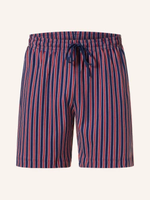 Obrázek produktu Mey Pyžamové Šortky Série Graphic Stripes tmavě modrá / tmavě červená / bílá