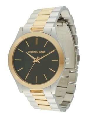 Obrázek produktu Michael Kors Analogové hodinky 'SLIM RUNWAY'  zlatá / smaragdová / stříbrná