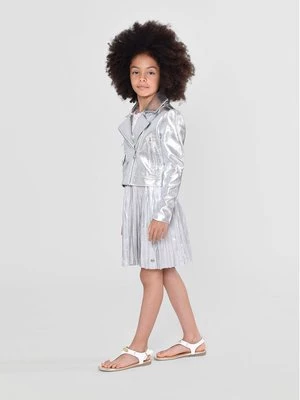 Obrázek produktu MICHAEL KORS KIDS Bunda z imitace kůže R16123 S Stříbrná Regular Fit