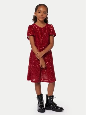 Obrázek produktu MICHAEL KORS KIDS Elegantní šaty R30168 M Červená Regular Fit