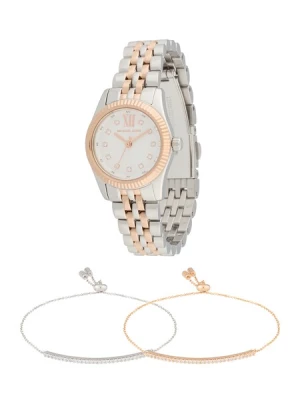 Obrázek produktu MICHAEL Michael Kors Analogové hodinky 'LEXINGTON'  zlatá / stříbrná / bílá