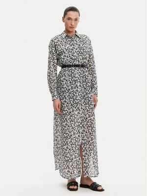 Obrázek produktu MICHAEL Michael Kors Košilové šaty MS582UXH7F Černá Relaxed Fit