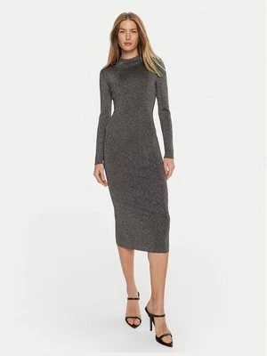 Obrázek produktu MICHAEL Michael Kors Úpletové šaty MF482KPAFB Stříbrná Slim Fit