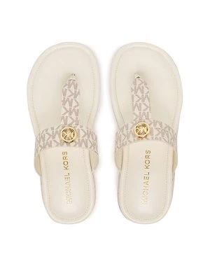 Obrázek produktu MICHAEL Michael Kors Žabky Koya Flip Flap 40R6KOFA2B Écru Krémová