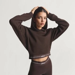 Obrázek produktu Mikina Hyperglam Cropped Adidas Aurora Coffee