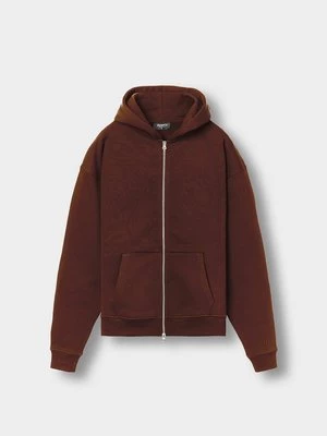 Obrázek produktu Mikina na zip Burocs hnědá