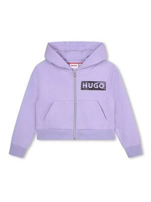 Obrázek produktu Mikina na zip Hugo fialová