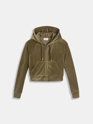 Obrázek produktu Mikina na zip Juicy Couture olivová