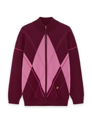 Obrázek produktu Mikina na zip Lyle & Scott tmavě hnědá