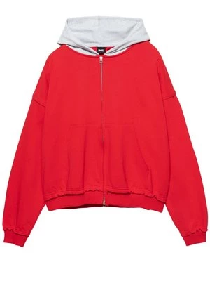 Obrázek produktu Mikina na zip PULL&BEAR červená
