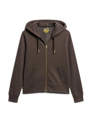 Obrázek produktu Mikina na zip Superdry hnědá