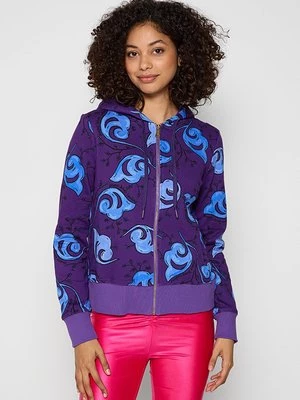 Obrázek produktu Mikina na zip Versace Jeans Couture tmavě fialová