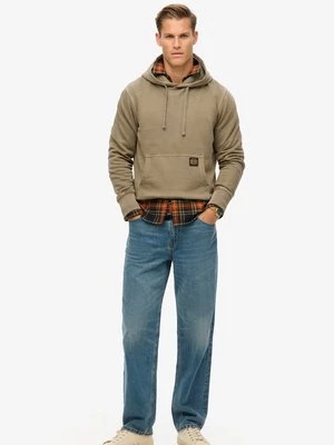 Obrázek produktu Mikina s kapucí Superdry skvrnitě světle hnědá