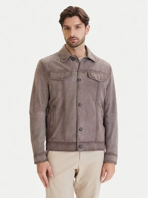 Obrázek produktu Milestone Kožená bunda Maurice 611613 60745 Hnědá Regular Fit