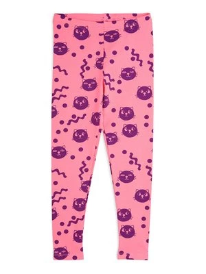 Obrázek produktu MINI RODINI Legíny Squiggly Cats 2513011728 Růžová Slim Fit