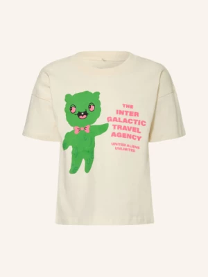 Obrázek produktu Mini Rodini Tričko krémová / růžová / zelená
