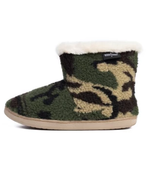 Obrázek produktu Minnetonka Kozačky 'Betty'  béžová / zelená / černá