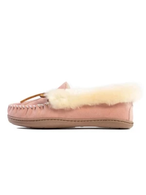 Obrázek produktu Minnetonka Mokasíny 'Alpine'  champagne / světle béžová