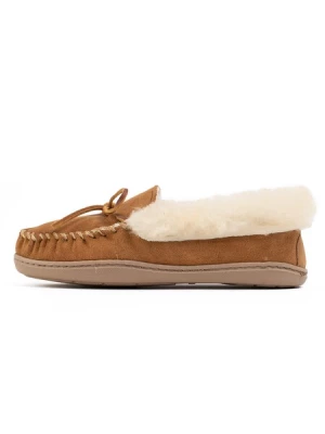 Obrázek produktu Minnetonka Mokasíny 'Alpinsheepskin'  měděná