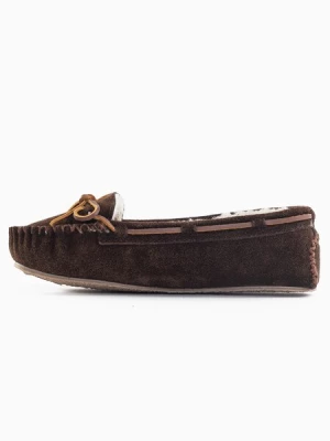 Obrázek produktu Minnetonka Pantofle 'Cally'  koňaková / světle hnědá