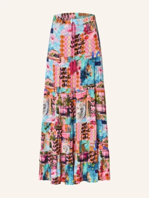 Obrázek produktu Miss Goodlife Jerseyová Sukně Tiger Dream růžová / oranžová / tmavě modrá