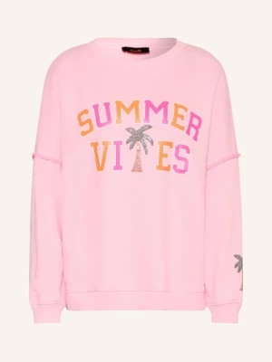 Obrázek produktu Miss Goodlife Mikina Oversize S Ozdobnými Kamínky růžová / neonově růžová / neonově oranžová