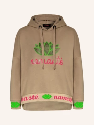 Obrázek produktu Miss Goodlife Mikina S Ozdobnými Kameny béžová / neonově růžová / zelená