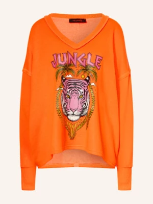 Obrázek produktu Miss Goodlife Oversized Mikina neonově oranžová / neonově růžová