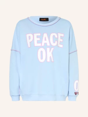 Obrázek produktu Miss Goodlife Oversized Mikina S Flitry tmavě modrá / bílá