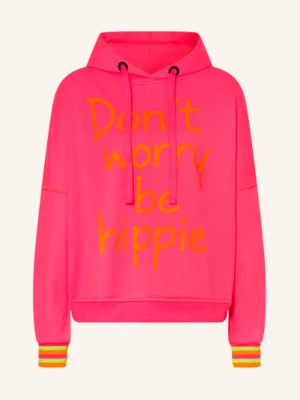 Obrázek produktu Miss Goodlife Oversized Mikina S Kapucí neonově růžová / neonově oranžová