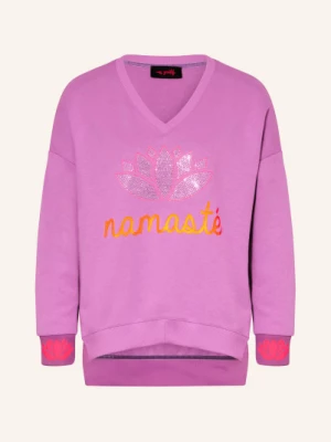 Obrázek produktu Miss Goodlife Oversized Mikina S Ozdobnými Kamínky růžová / neonově růžová / neonově oranžová