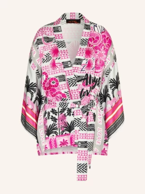 Obrázek produktu Miss Goodlife Saténové Kimono světle šedá / růžová / růžová