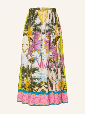 Obrázek produktu Miss Goodlife Sukně Viva La Jungle bílá / růžová / žlutá