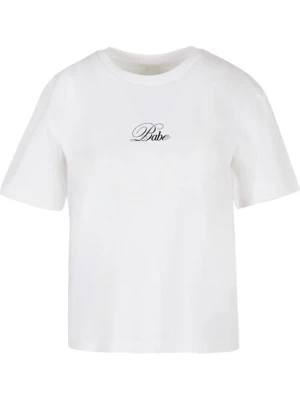 Obrázek produktu Miss Tee Tričko 'Babe'  černá / bílá