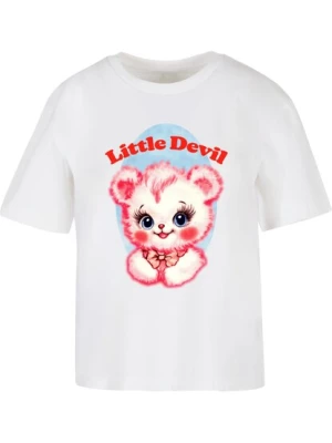 Obrázek produktu Miss Tee Tričko 'Little Devil'  světlemodrá / pink / červená / bílá