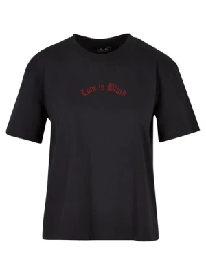 Obrázek produktu Miss Tee Tričko 'Love Is Blind'  béžová / zelená / tmavě červená / černá