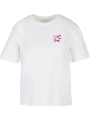 Obrázek produktu Miss Tee Tričko 'Lucky Girl Syndrome'  šeříková / tmavě fialová / bílá