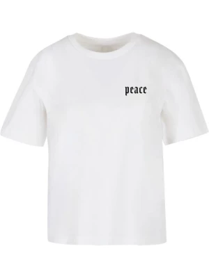 Obrázek produktu Miss Tee Tričko 'Peace Hand'  šedá / tmavě šedá / černá / bílá