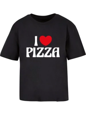 Obrázek produktu Miss Tee Tričko 'Pizza Love'  červená / černá / bílá