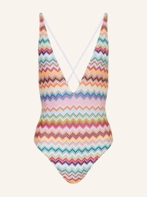 Obrázek produktu Missoni Plavky S Třpytivou Nití růžová / tyrkysová / tmavě modrá