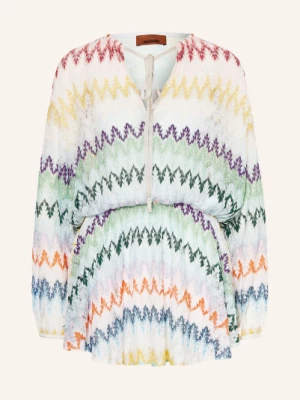 Obrázek produktu Missoni Plážové Šaty S Třpytivou Přízí režná / fialová / zelená