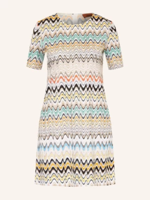 Obrázek produktu Missoni Pletené Šaty béžová / petrolejová / černá