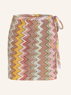 Obrázek produktu Missoni Zavinovací Sukně S Třpytivou Přízí hnědá / fialová / tmavě žlutá