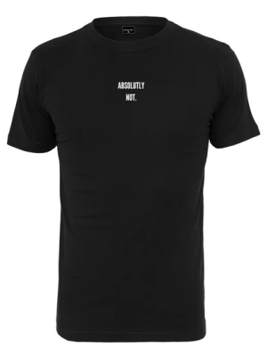 Obrázek produktu Mister Tee Tričko 'Absolutely Not'  černá / bílá