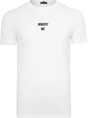 Obrázek produktu Mister Tee Tričko 'Absolutely Not'  černá / bílá