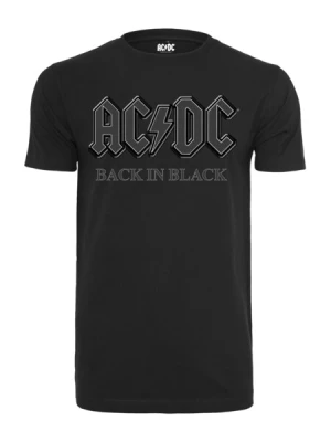Obrázek produktu Mister Tee Tričko 'ACDC Back In Black'  stříbrně šedá / černá / bílá