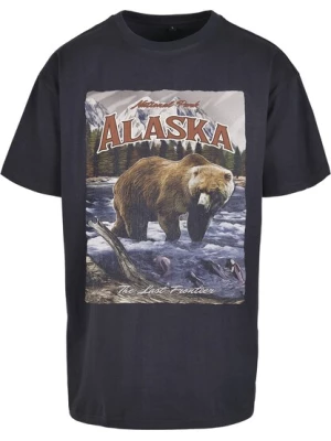 Obrázek produktu Mister Tee Tričko 'Alaska'  námořnická modř / světlemodrá / světle hnědá / rákos