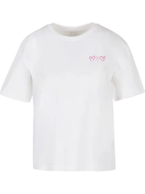 Obrázek produktu Mister Tee Tričko 'Always Trust Your Heart'  pink / světle růžová / černá / bílá