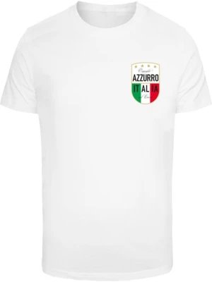 Obrázek produktu Mister Tee Tričko 'Azurro Italia'  zlatá / trávově zelená / ohnivá červená / bílá