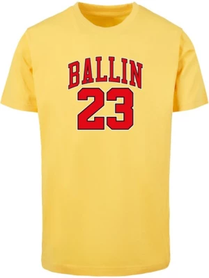 Obrázek produktu Mister Tee Tričko 'Ballin 23'  žlutá / červená / bílá